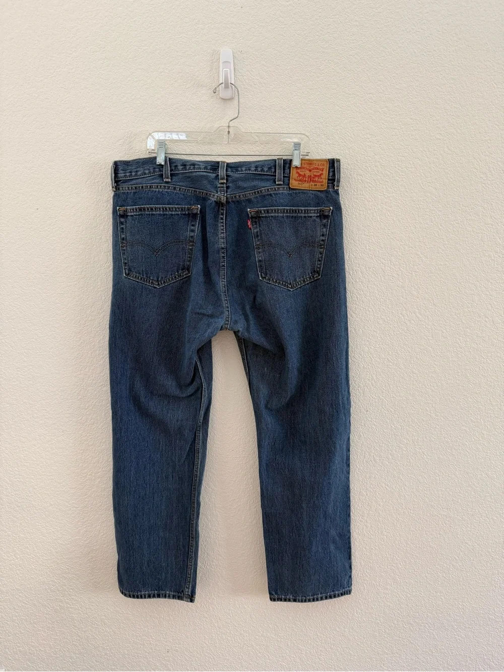 NWOT Levi's Men's Indigo Straight-Leg Jeans 38x30